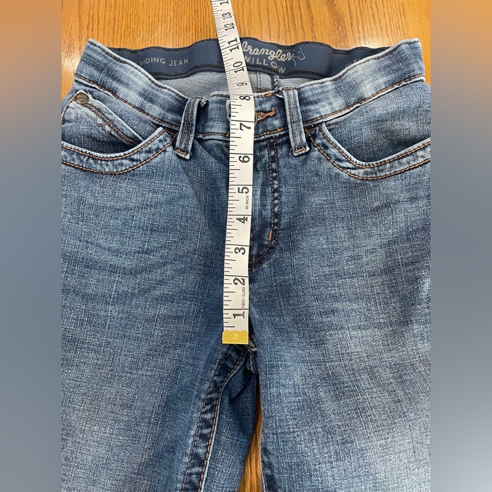 Wrangler Willow Ultimate Riding Boot Cut Jeans- size 1/34 - Picture 7 of 13